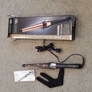 Infiniti pro conaor rose gold.curling iron